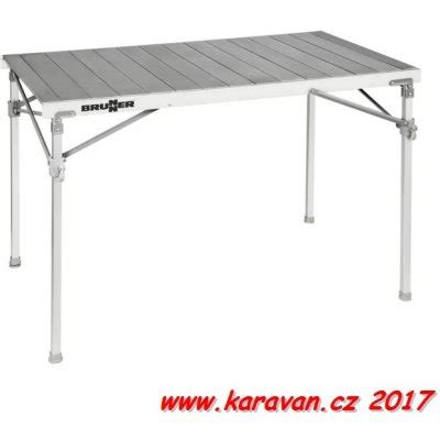 Kempingový stolek Brunner Titanium Quadra 4 NG s rolovací deskou od 4