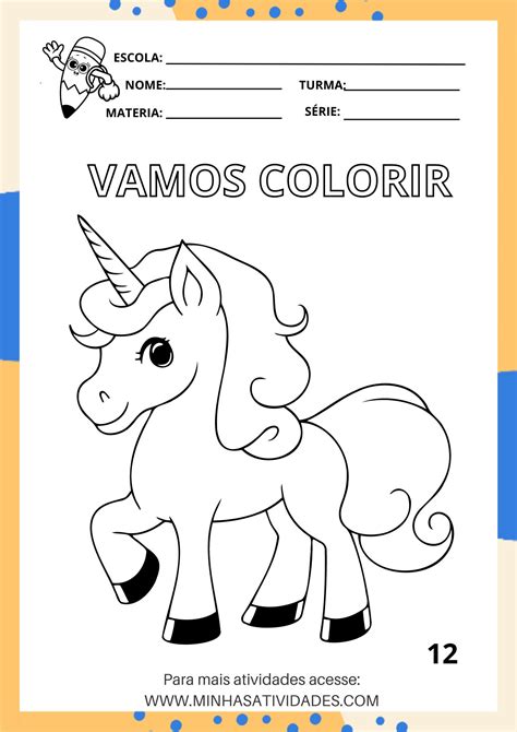 Pais e Educadores - Desenhos de 1 Ano para imprimir