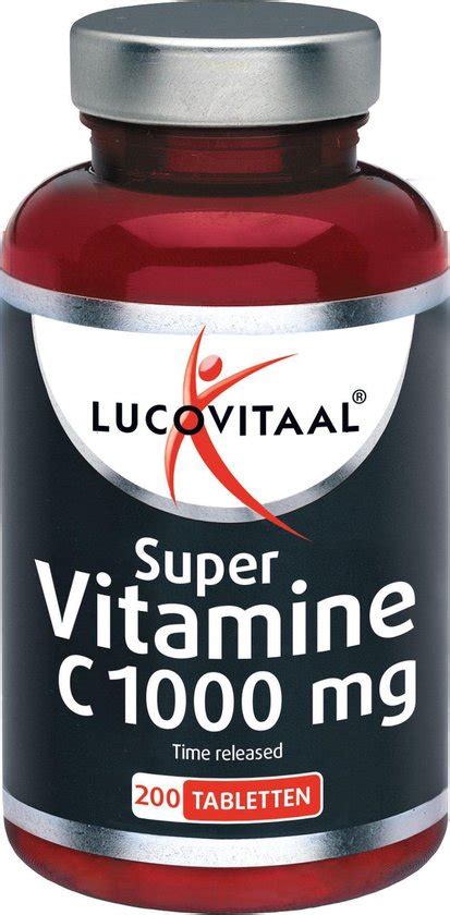 Lucovitaal Super Vitamine C Mg Time Released Voedingssupplement