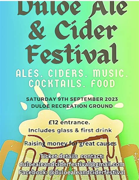 Duloe Ale And Cider Festival 2023 Welcome To Looe And Polperro