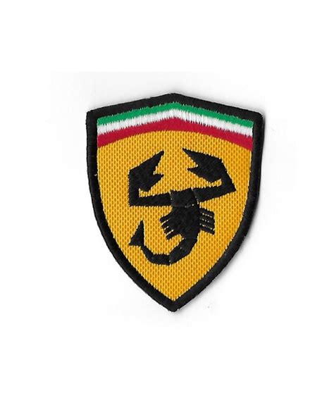 Patch Badge Emblema Bordado Para Coser Mmx Mm Abarth