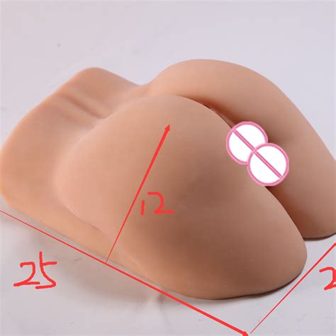 Realistic Adult Sexy Toys Silicon Real Fat TPE Big Artificial Ass Pussy