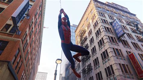 Swinging Through The City On Patrol Rspidermanps4