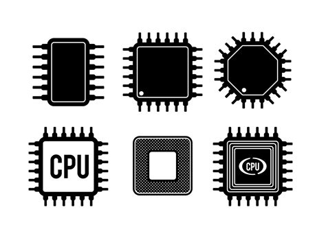 CPU Vector 101678 Vector Art at Vecteezy