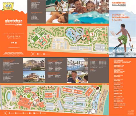 Nickelodeon Map Punta Cana Sunset Travel Inc