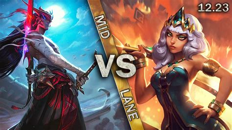 Yone Vs Qiyana Mid Patch 1223 Yone Gameplay Youtube