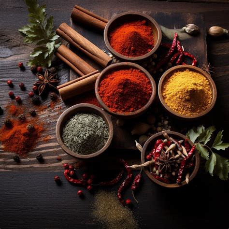 Premium Photo Hot Spices