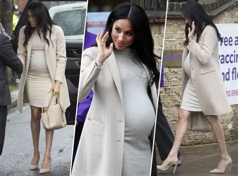 Meghan Markle Incroyable Dans Son Total Look Nude Ultra Sexy Elle Brise Les Codes Une Fois