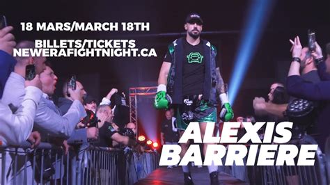 New Era Fighting Présente Alexis Barrière contre Zamig Atakishiyev le