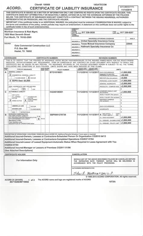 general liability insurance fl 6