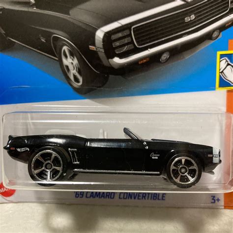 Yahoo オークション Hot Wheels 69 CAMARO CONVERTIBLE MUSCLE MANI