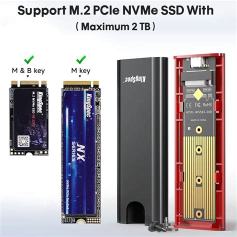 CADDY DISCO SSD M2 NVME PCIe 3 0 4 0 ADATTATORE ESTERNO CONFIGURABILE