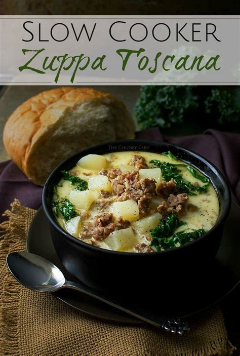 Slow Cooker Zuppa Toscana The Chunky Chef