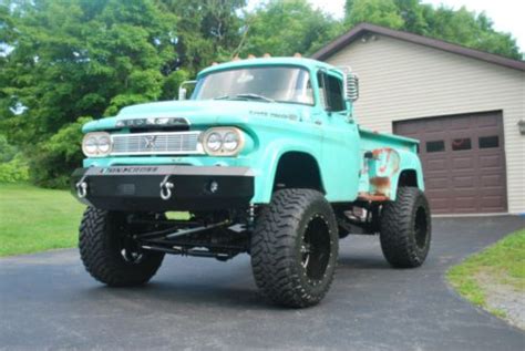 1960 Dodge W100 Jacked Up Trucks Autowise