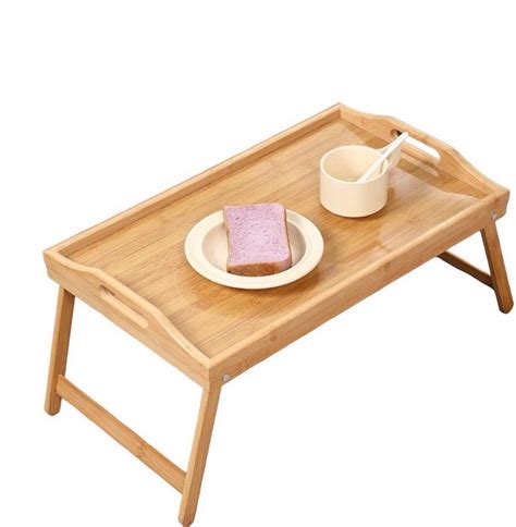 Little Dove Tabletttisch Bambus Betttisch Betttablett Klappbar