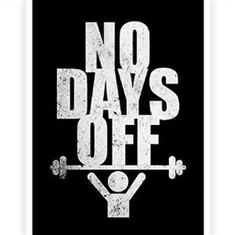 Double Tap If You Take No Days Off Even On Rest Days We Find