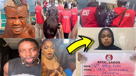 Portable And VDM Excited As EFCC Finally Arrest Bobrisky After Portable