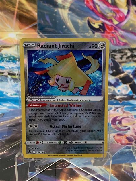 Pok Mon Karta Radiant Jirachi Silver Tempest Aukro