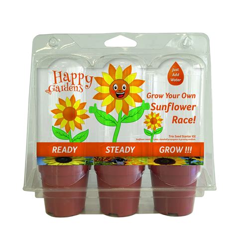 SPECIAL DEAL - Sunflower - Grow Your Own Sunflower - Trio Seed Starter