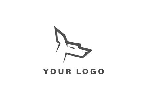 Dog logo - design template 12996971 Vector Art at Vecteezy