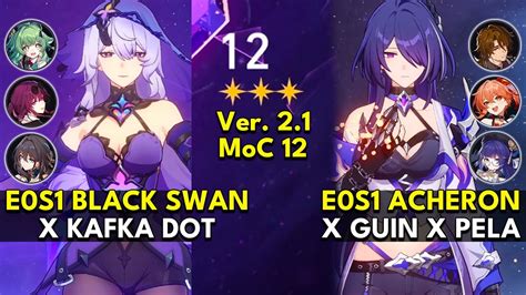 E0S1 Black Swan DoT E0S1 Acheron X Guinaifen Memory Of Chaos Floor