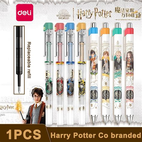 1 Cây Bút Bơm Nhanh Chóng deli x harry potter sf112 0 5m Màu Đen Có Thể