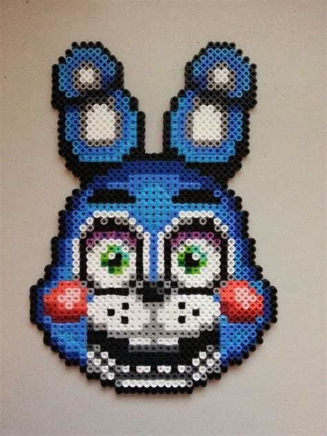 Toy Bonnie Perler By Sanjuurashoumon On Deviantart Hama Fnaf Perler