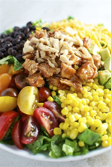 Barbecue Chicken Salad - Stuck On Sweet