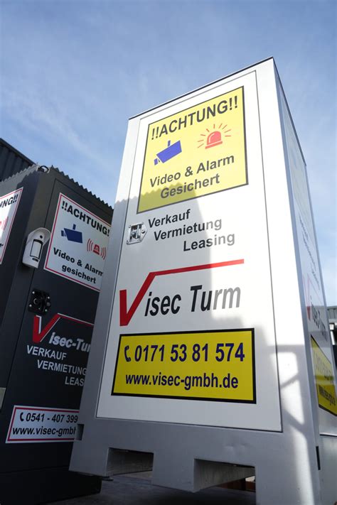 SecurityTower – mobile Überwachungslösungen für Ihr Projekt