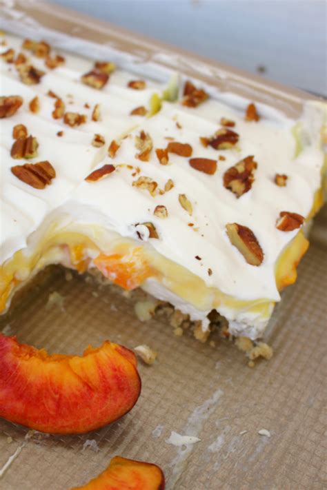 Peach Delight The Best Peaches And Cream Dessert