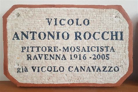 Foto Vicolo Del Borgo San Biagio Intitolato Ad Antonio Rocchi