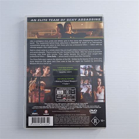 Naked Weapon Dvd Martial Arts Action Maggie Q Daniel Wu Region Llm T Ebay