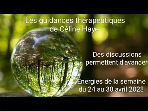 Guidance thérapeutique de la semaine du 24 au 30 avril 2023 des