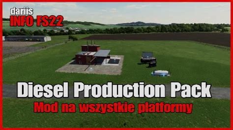 Diesel Production Pack Info Farming Simulator 22 Ps5 4k Youtube