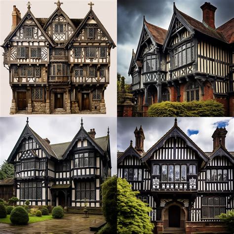 Jacobean architecture AI Art Style - Timeless Elegance - Jacobean architecture Stable Diffusion ...