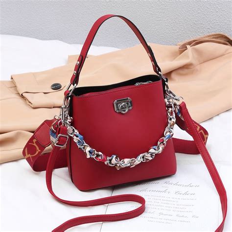 Jual Jt49880 Red Tas Selempang Wanita Cantik Fashion Import Terbaru