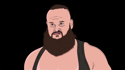 Artstation Braun Strowman Stare Down