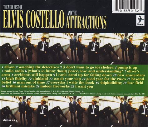 Elvis Costello The Very Best Of Elvis Costello And The Attractions