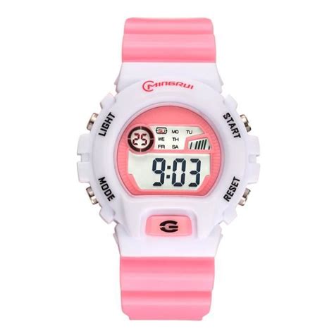 SHARPHY Montre enfant LED numérique lumineux affichage du calendrier