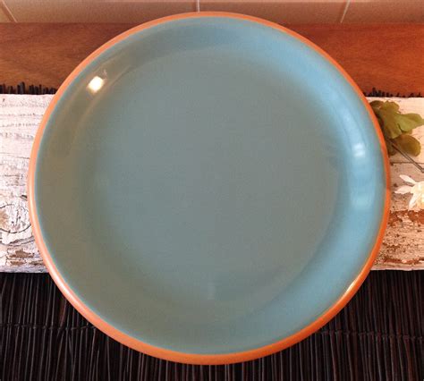 Vintage Crown Corning Japan Turquoise Terra Cotta Dinner Etsy