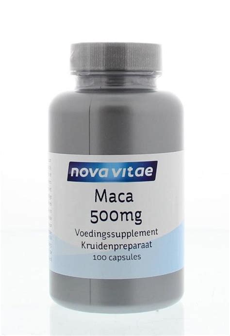 Nova Vitae Maca 500 Mg 100 Caps Vitadvice BV