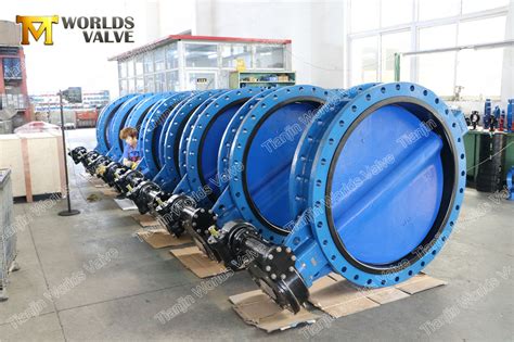 U Section Wafer Type Butterfly Valves With Epoxy Coating Body And Disc