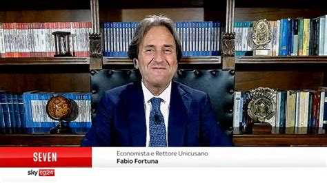 Fabio Fortuna A Seven Effetto Draghi Di Sky Tg Del Ore