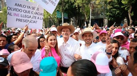 Gobierno De La CDMX Corrige Cifra De Asistentes A La Marcha Del INE