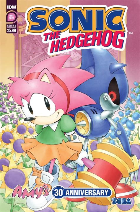 Classic Amy Rose Gets Her Own One Off Idw Comic Nintendo Wire