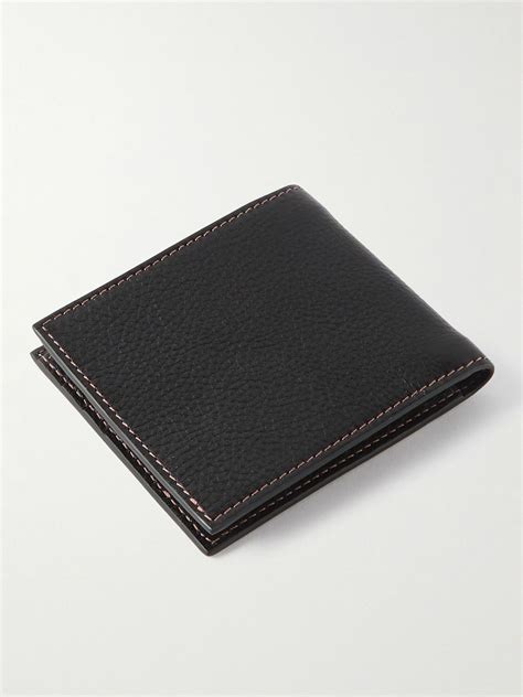 Brunello Cucinelli Full Grain Leather Billfold Wallet Brunello Cucinelli