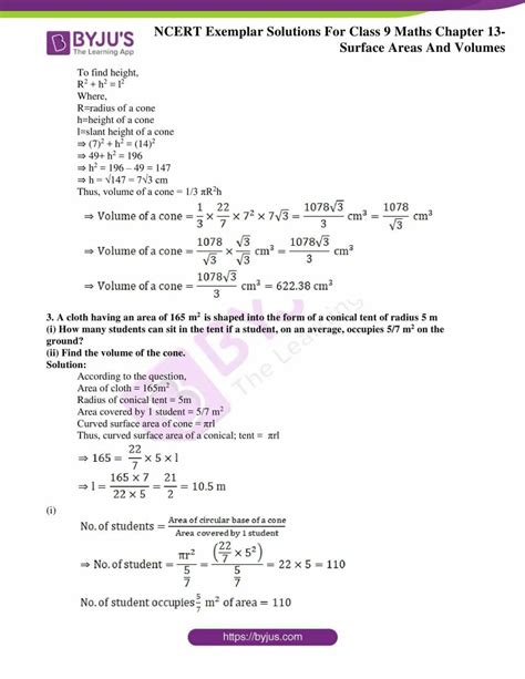 Ncert Exemplar Class 9 Maths Chapter 13 Solutions