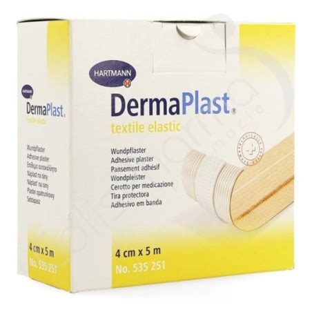 Dermaplast Textile Elastic Pansement Adh Sif Cm X M