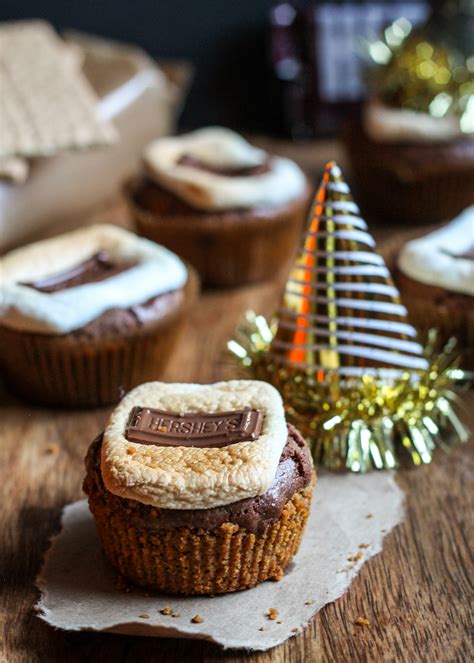 S Mores Brownie Cups Bakerita S 4 Year Birthday Bakerita