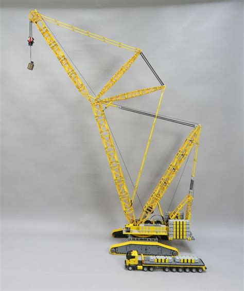 Lego Moc Liebherr Lr Crawler Crane By Marthart Rebrickable